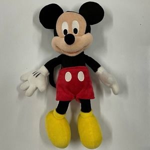 Disney Parks 13” Mickey Mouse Plush Stuffed Toy